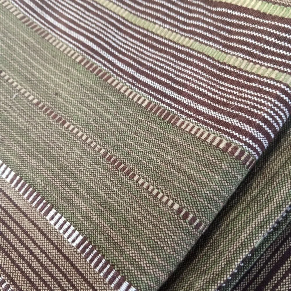 Napkins Brown and Green 100% Cotton 19